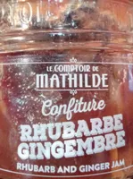 Confiture Rhubarbe gingembre