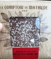 Chocolat au lait noix de coco caramélisées