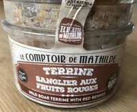 Terrine de sanglier aux fruits rouges