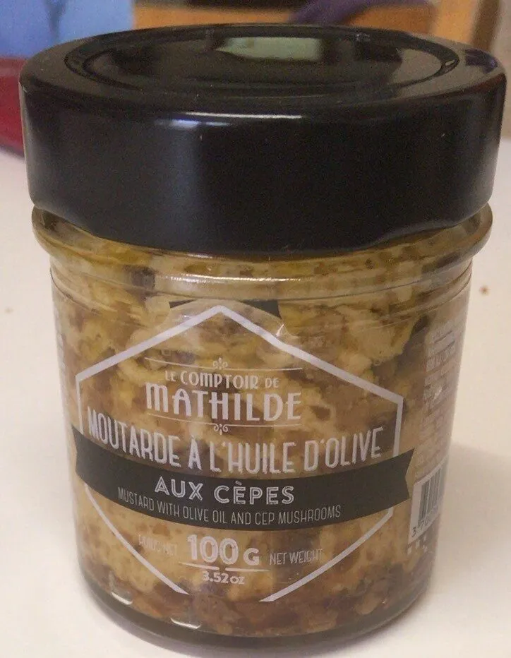 Moutarde a l’huile d’olive Aux Cepes