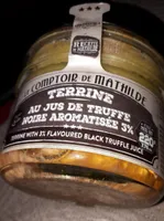 Terrine au jus de truffes