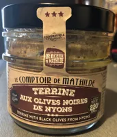 Terrine aux olives noires de nyons