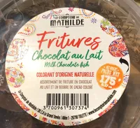 Fritures chocolat lait