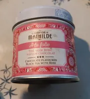 Tea saveur rose chocolat