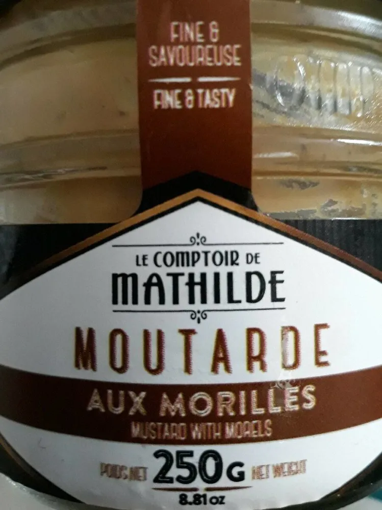 Moutardes aux morilles