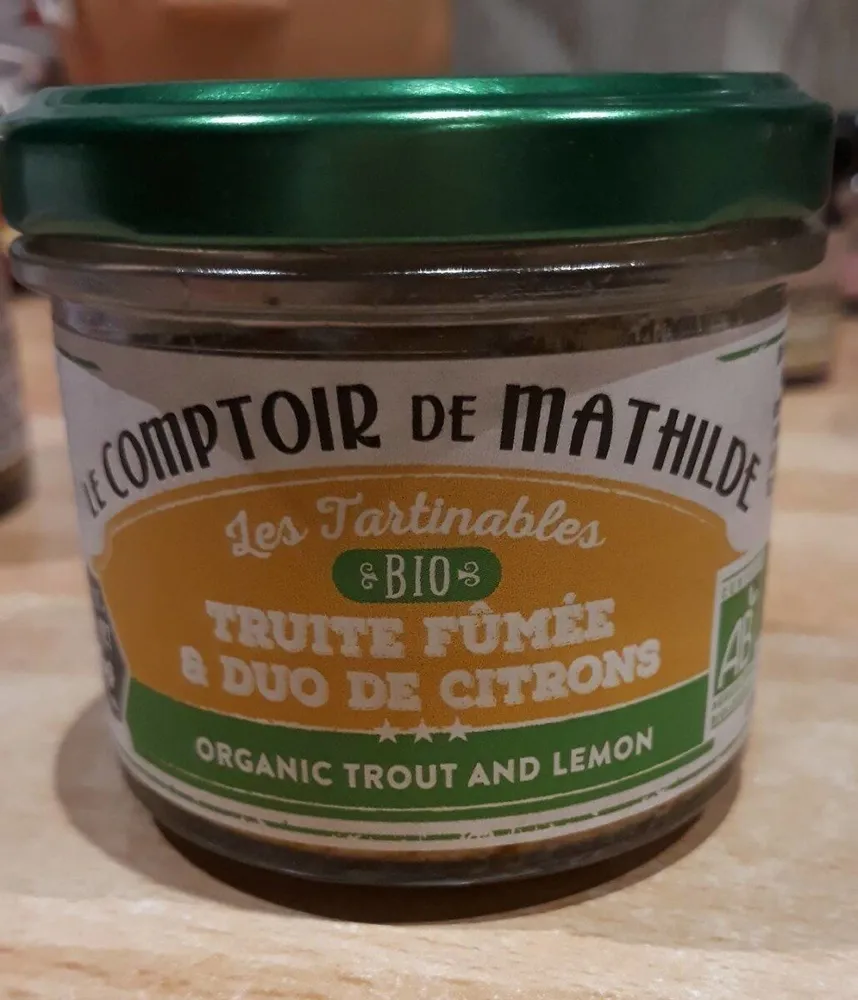 Truite fumée  & duo de citrons