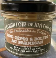 Duo cèpes & bolets au parmesan