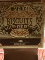 Biscuit nature pur beurre