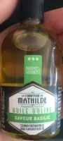 Huile d’olive au basilic