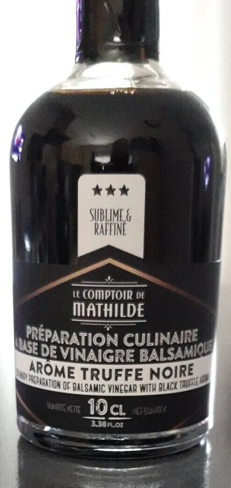 Vinaigre balsamique arôme truffe noire