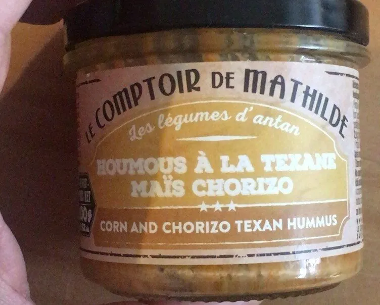 Houmous a la texane mais chorizo