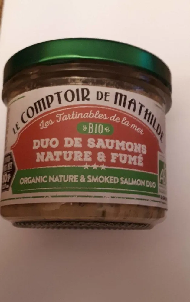 Duo de saumon nature et fumé