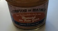 Tartinable homard au foie gras