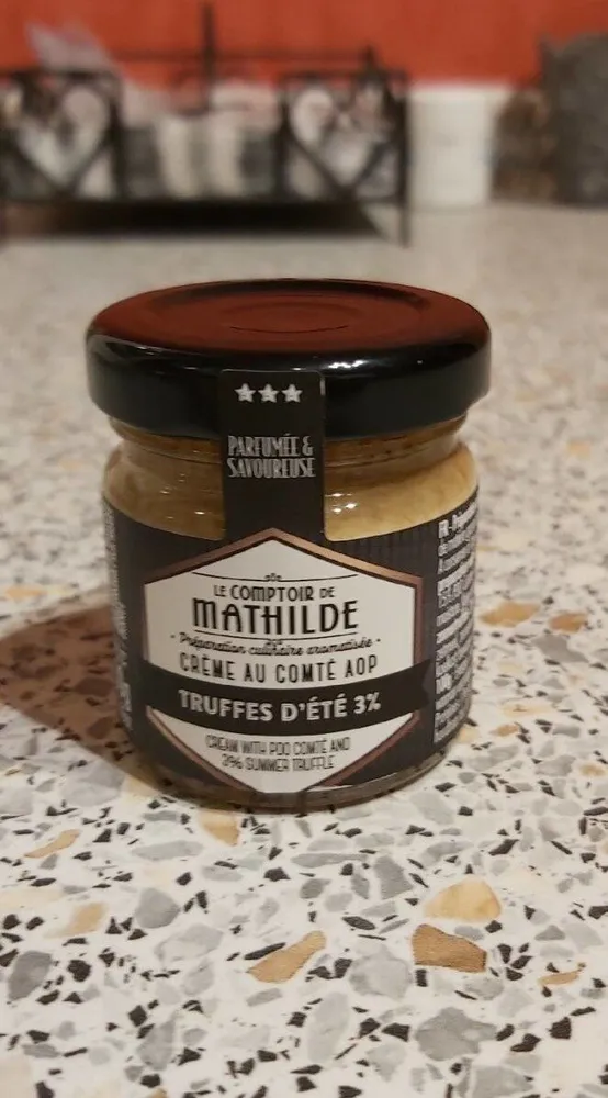 Crème au comté août truffes d'été 3%