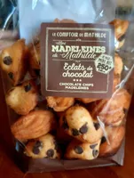 Madeleines de Mathilde éclats de chocolat