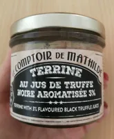 Terrine au jus de truffe noire aromatisée 3%