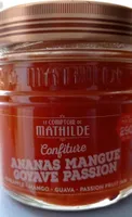 Confiture ananas mangue goyave passion