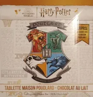 Tablette Maison Poudlard - Chocolat au lait