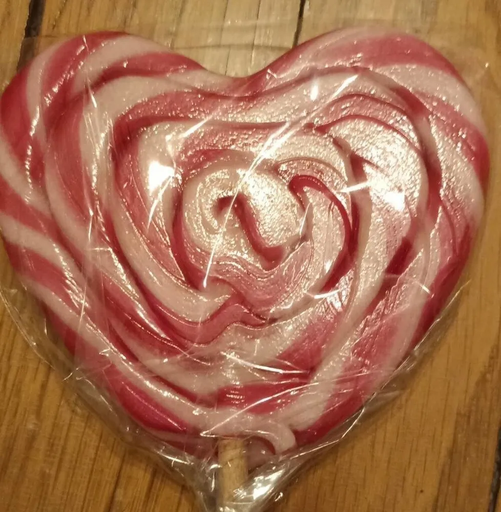 Sucette coeur en assortiment