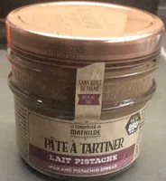 Pâte à tartiner Lait pistache