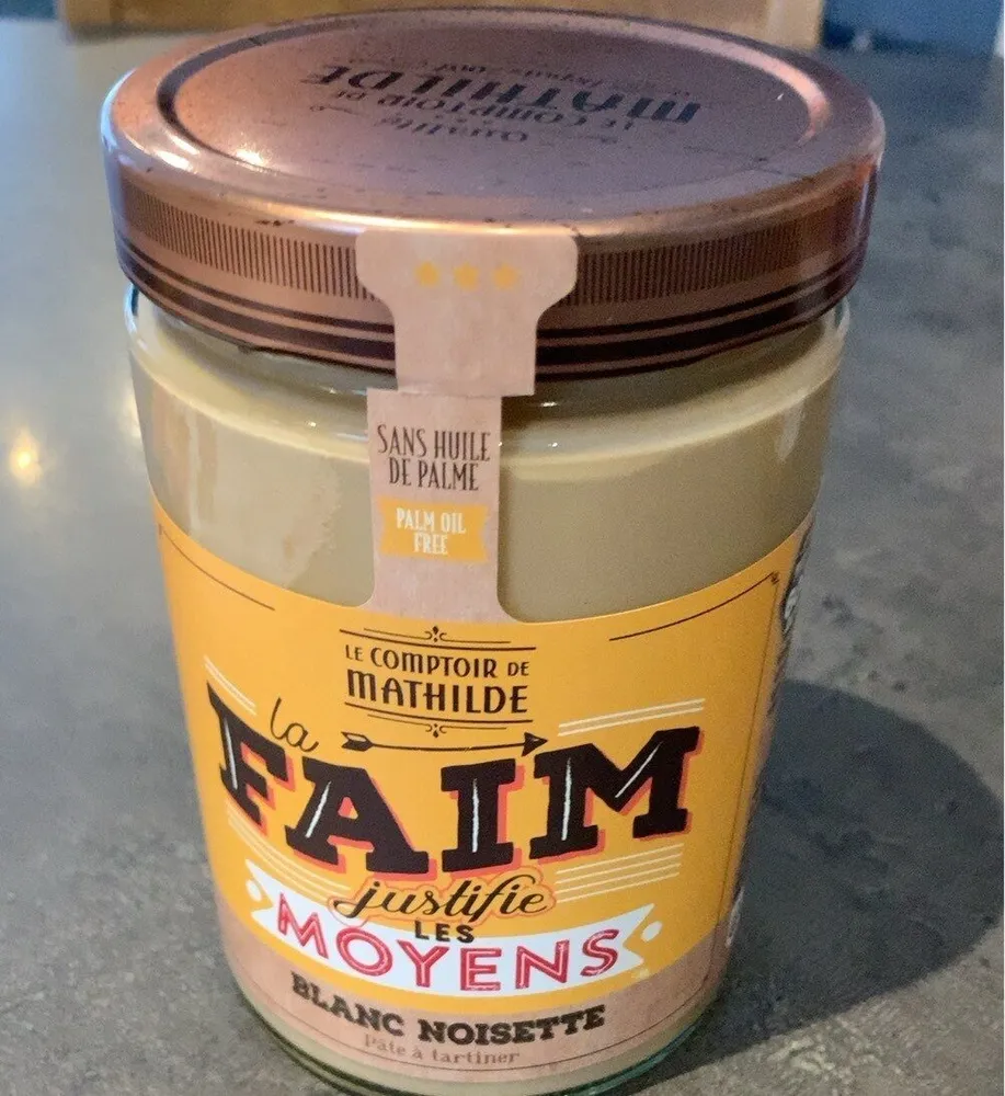 Pâte à tartiner Blanc Noisette