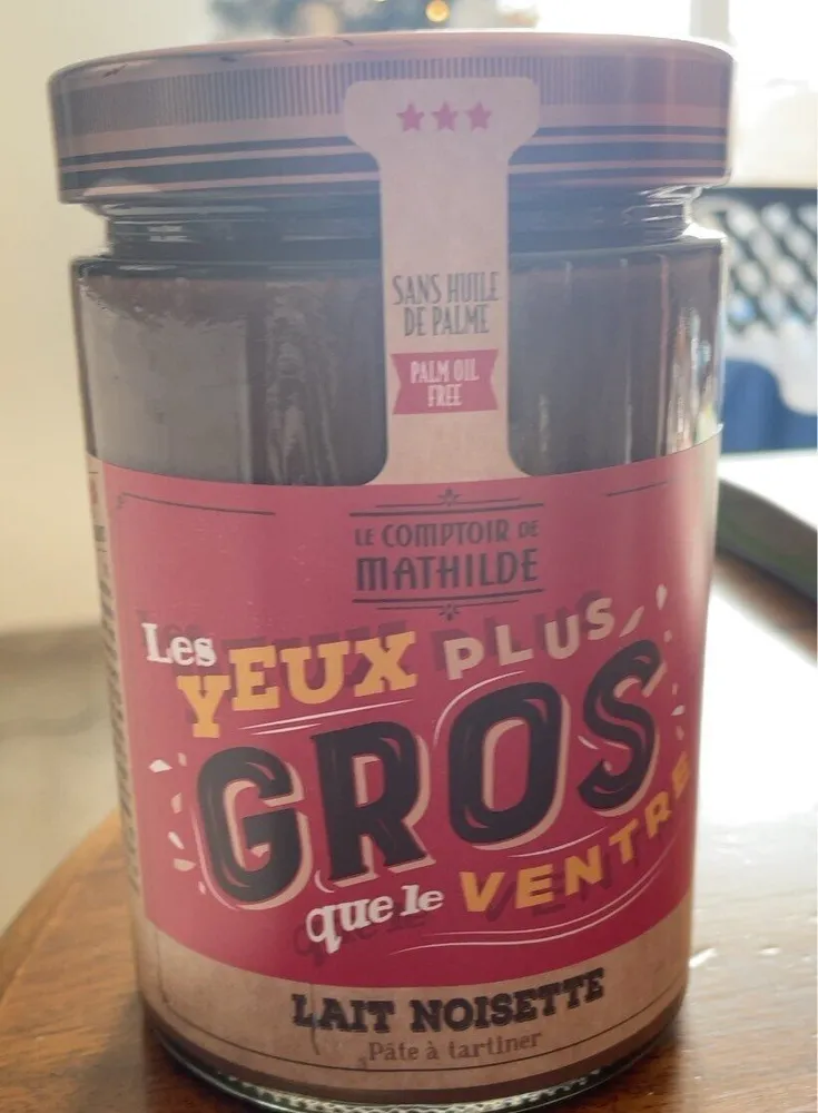 Pâte a tartiner lait noisette