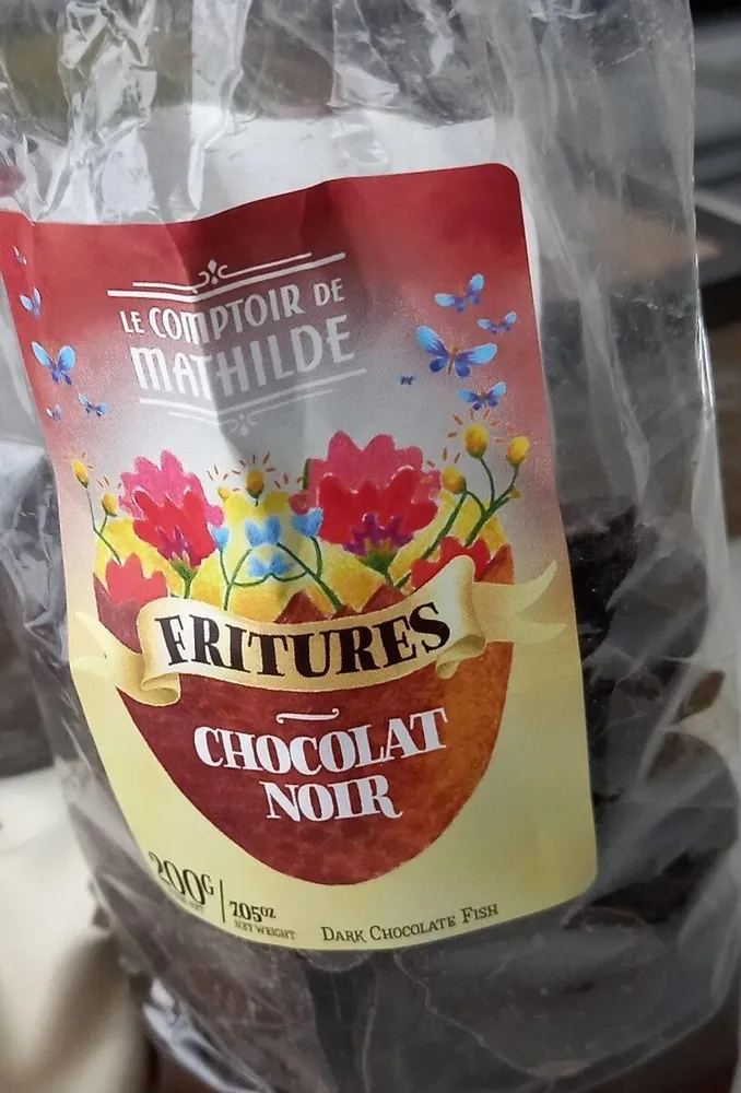 Frite chocolat noir