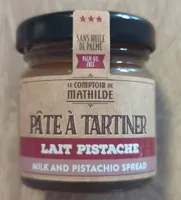 Pâte à tartiner Lait Pistache