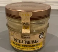 pate a tartiner blanc feuilletine