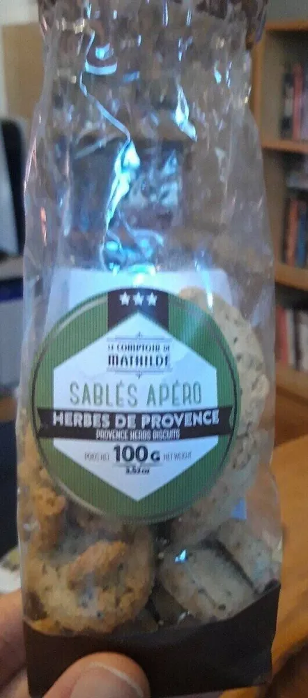 Sablés apéro - Herbes de Provence