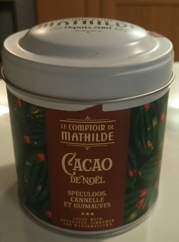 CACAO DE NOËL SPÉCULOOS, CANNELLE ET GUIMAUVES