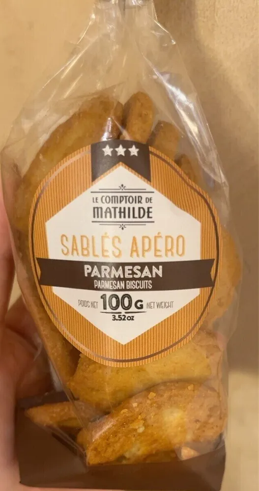 Sablés Apero Parmesan