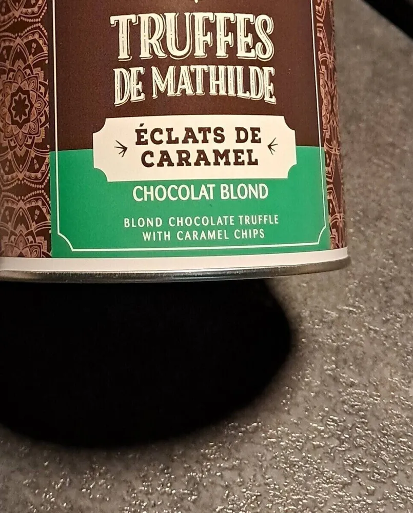 Truffes éclats de caramel