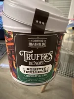 Truffes de Noël noisette feuilletine