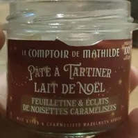 Pâte à tartiner lait de Noël