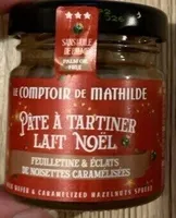 Pâte à tartiner lait Noël