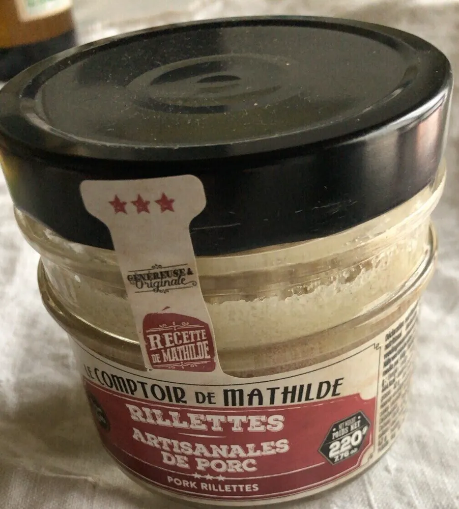 RILLETTES ARTISANALES DE PORC