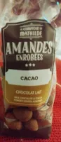AMANDES ENROBÉES CACAO CHOCOLAT LAIT
