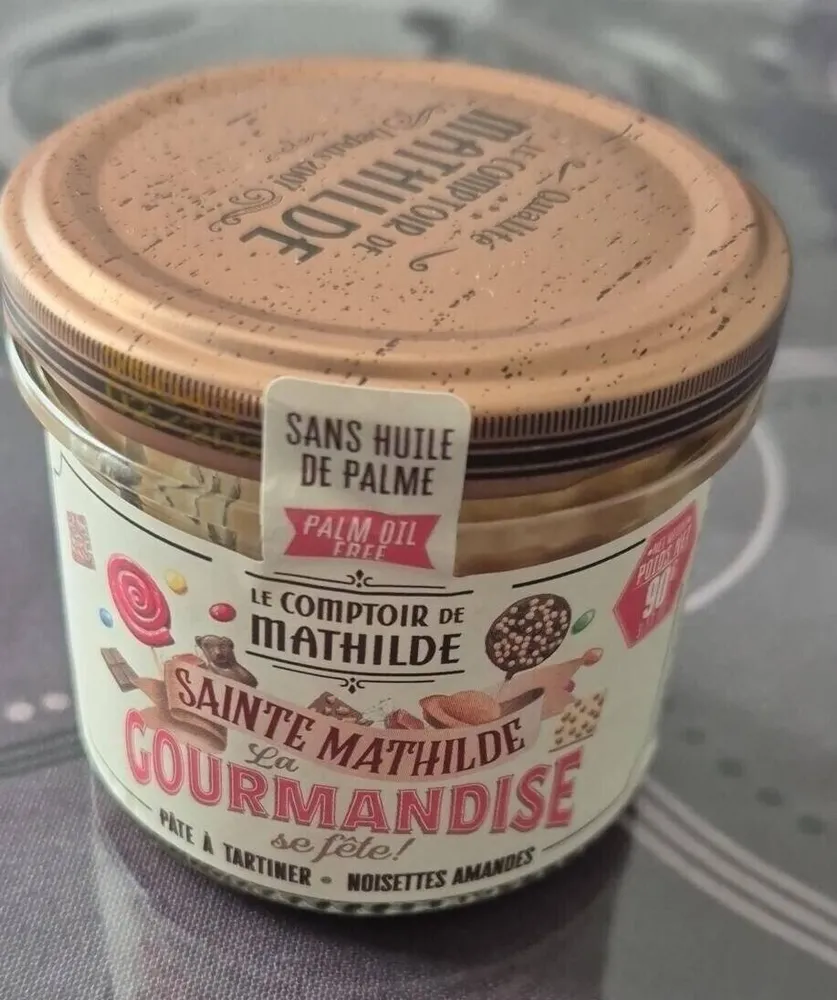 SAINTE MATHILDE La GOURMANDISE se fête! PÂTE A TARTINER - NOISETTES AMANDES