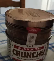 COCO & FEUILLTINE CRUNCHY PÂTE À TARTINER LAIT NOISETTE