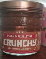 PÈCAN & FEUILLETINE CRUNCHY PÂTE A TARTINER LAIT NOISETTE
