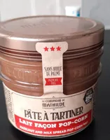 Pâte à tartiner lait façon pop-corn