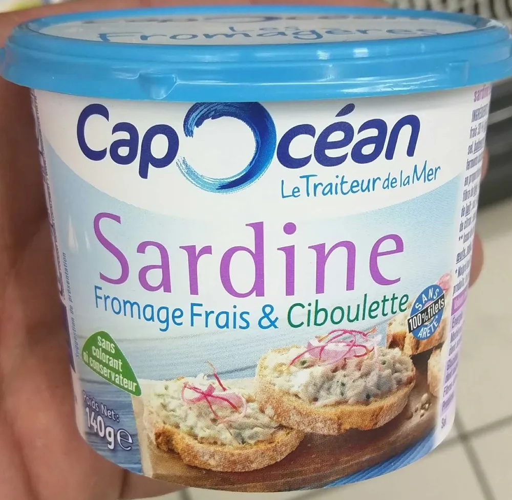 Sardine Fromage Frais & Ciboulette