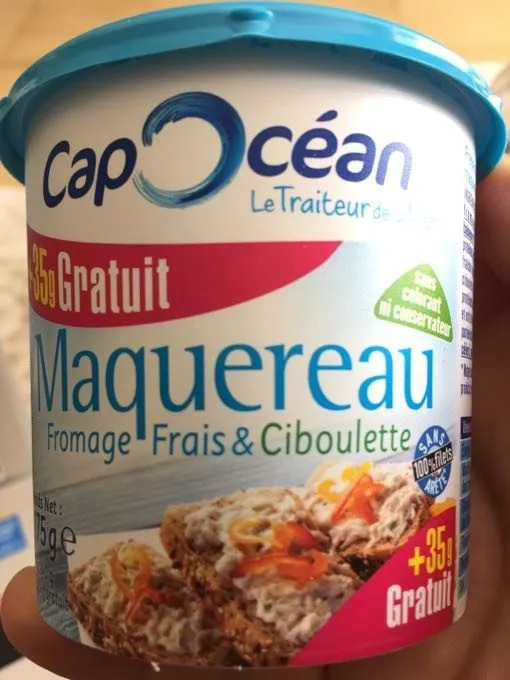 Maquereau Fromage Frais Et Ciboulette