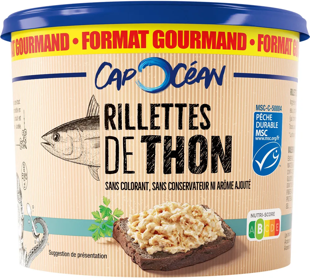 Rillettes de thon MSC - 250g - Frais
