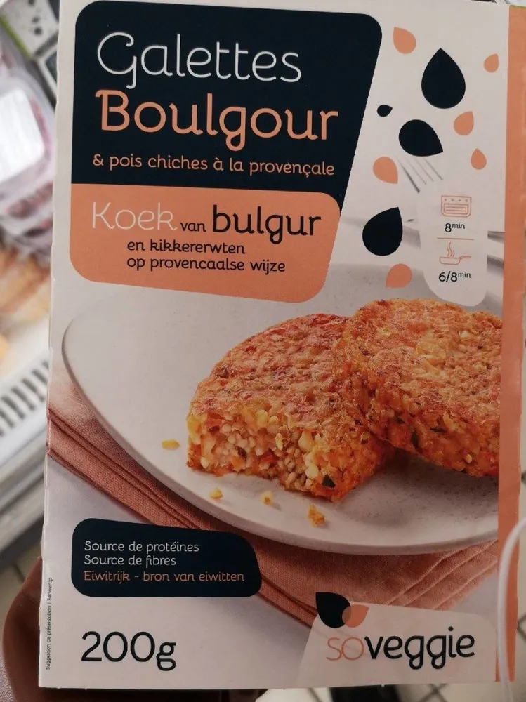 Galettes boulgour