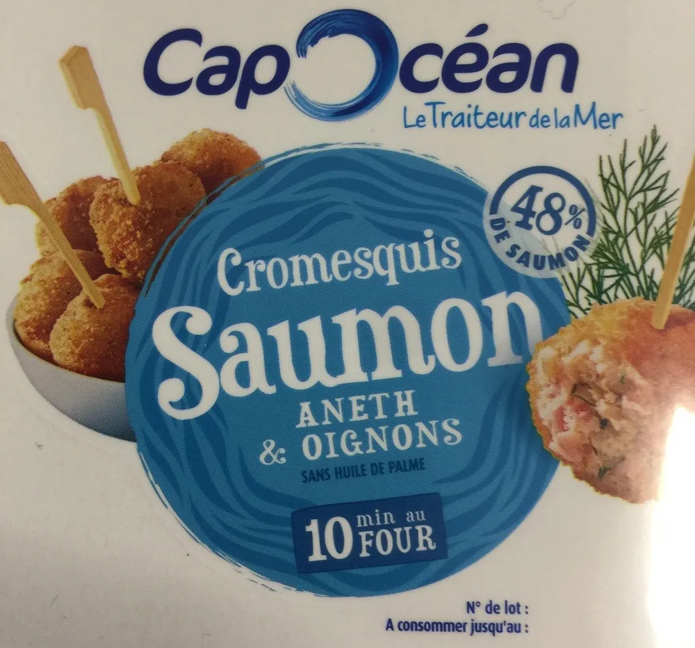 Cromesquis saumon aneth et oignons