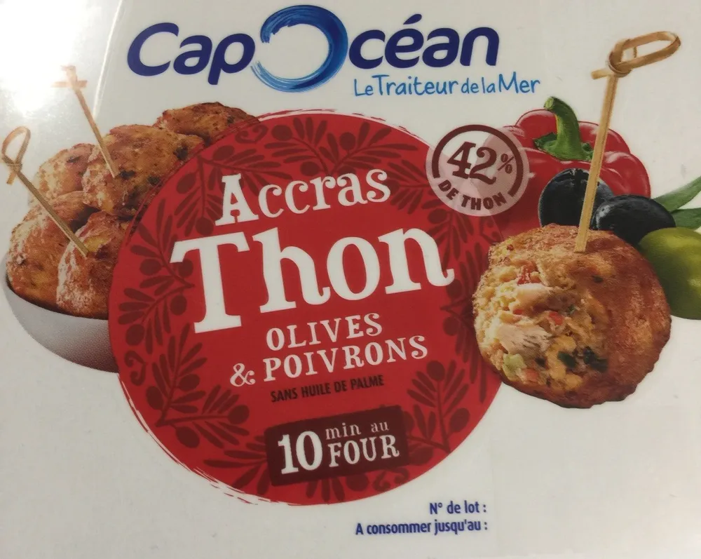 Accras thon & olives