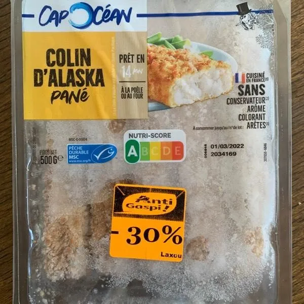 Colin d’Alaska pané
