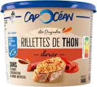 Rillettes de thon MSC chorizo - 140g - Frais